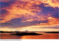 Sunset over Loch Ewe