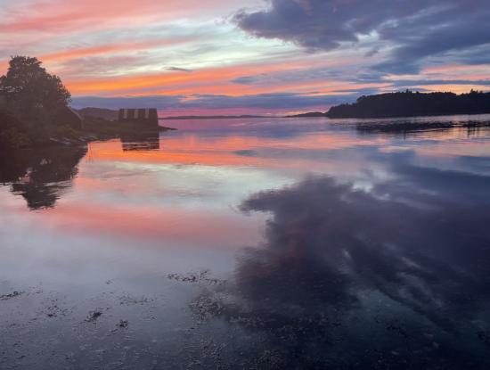Sunset over Loch Ewe