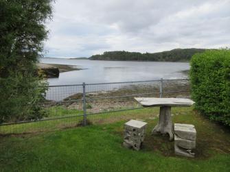 Garden with view over Loch Ewe