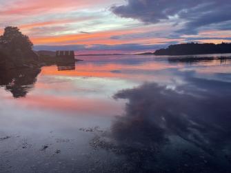 Sunset over Loch Ewe