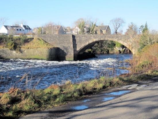 The bridge over the river Ewe